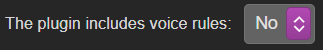 no-voice-rule